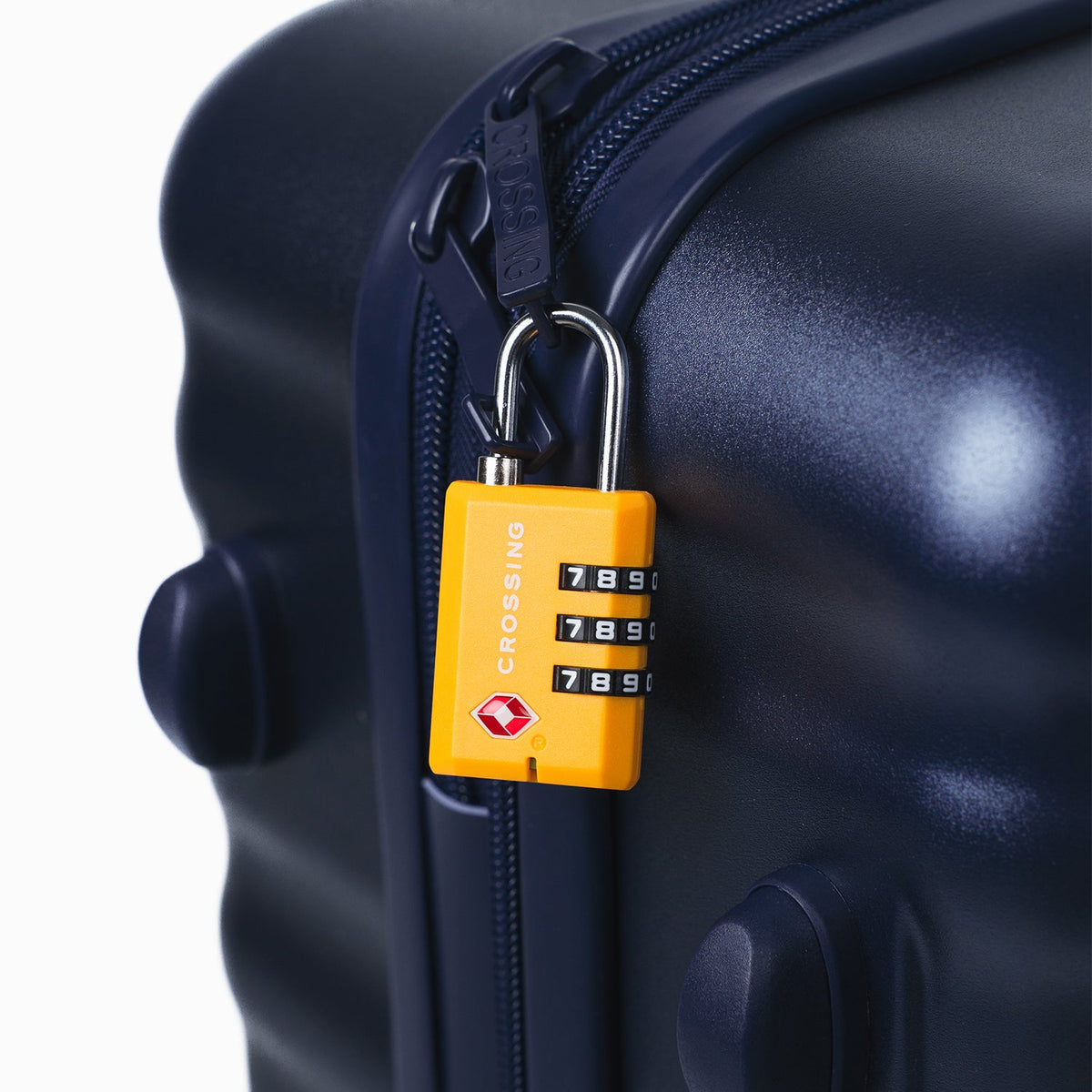 Crossing Ultra-Light TSA 3-Dial Travel Lock - Tuscany Yellow