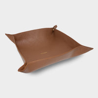 Crossing Valet Tray (Large) - Barcoss Brown