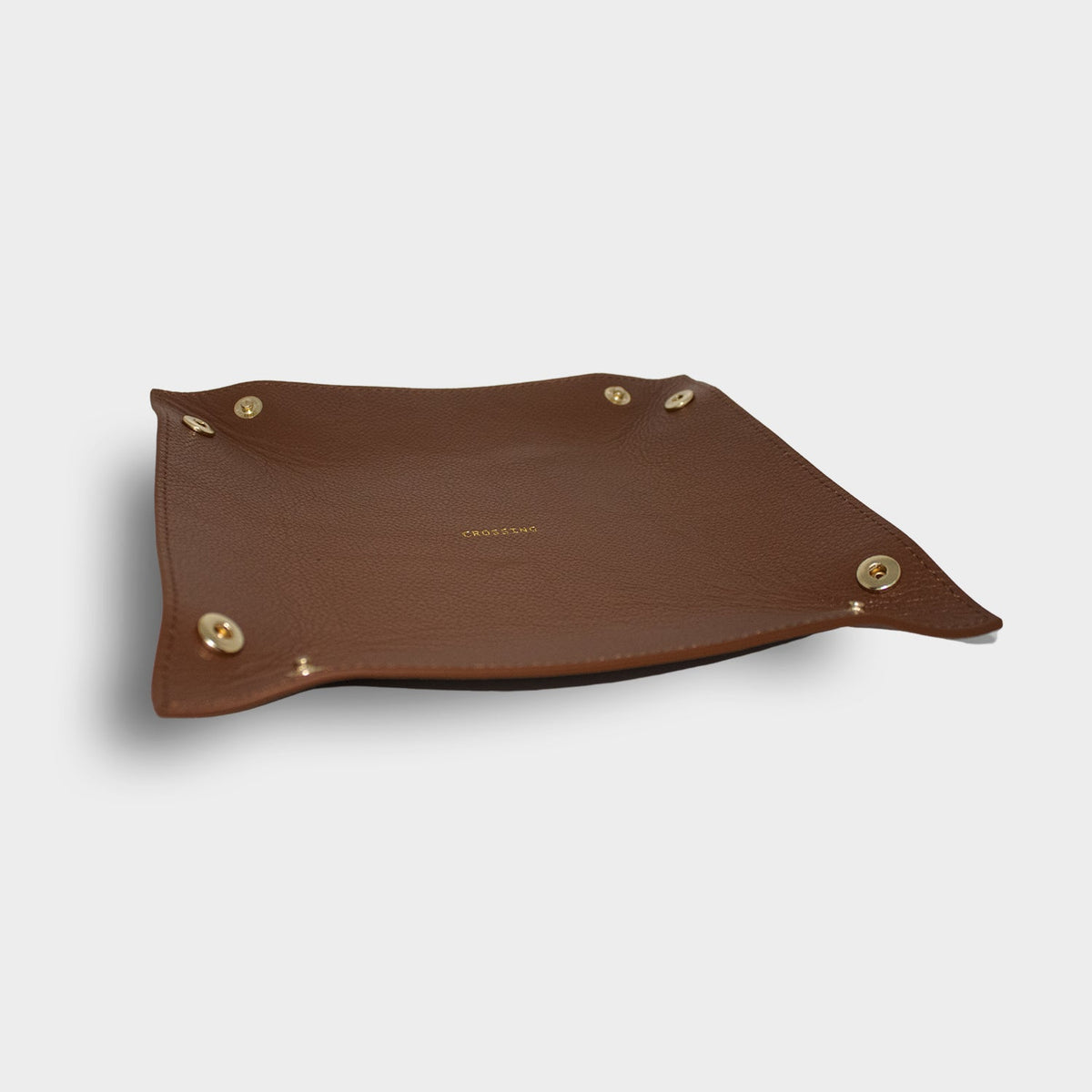 Crossing Valet Tray (Large) - Barcoss Brown