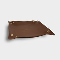 Crossing Valet Tray (Large) - Barcoss Brown