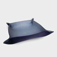 Crossing Valet Tray (Large) - Barcoss Navy/Ice Lake
