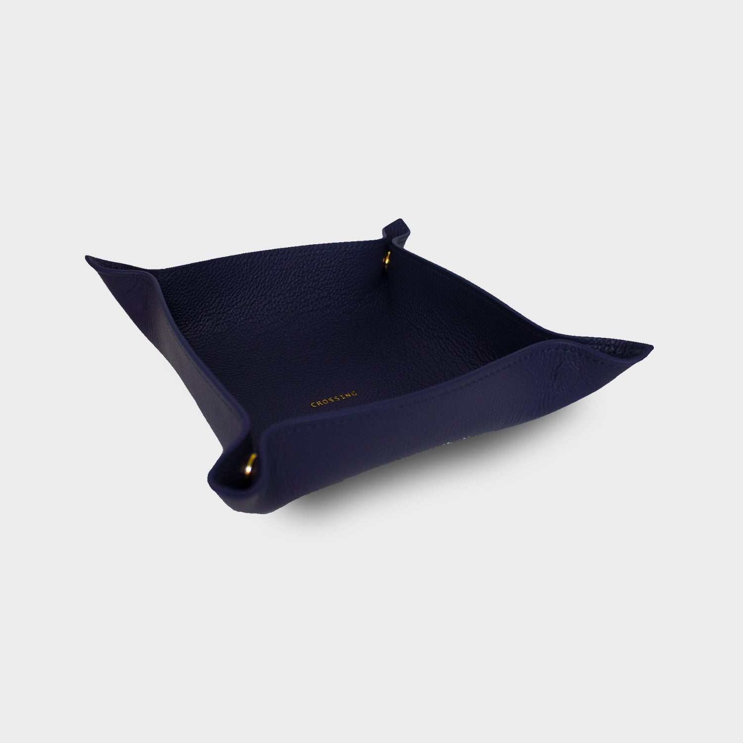 Crossing Valet Tray (Medium) - Barcoss Navy