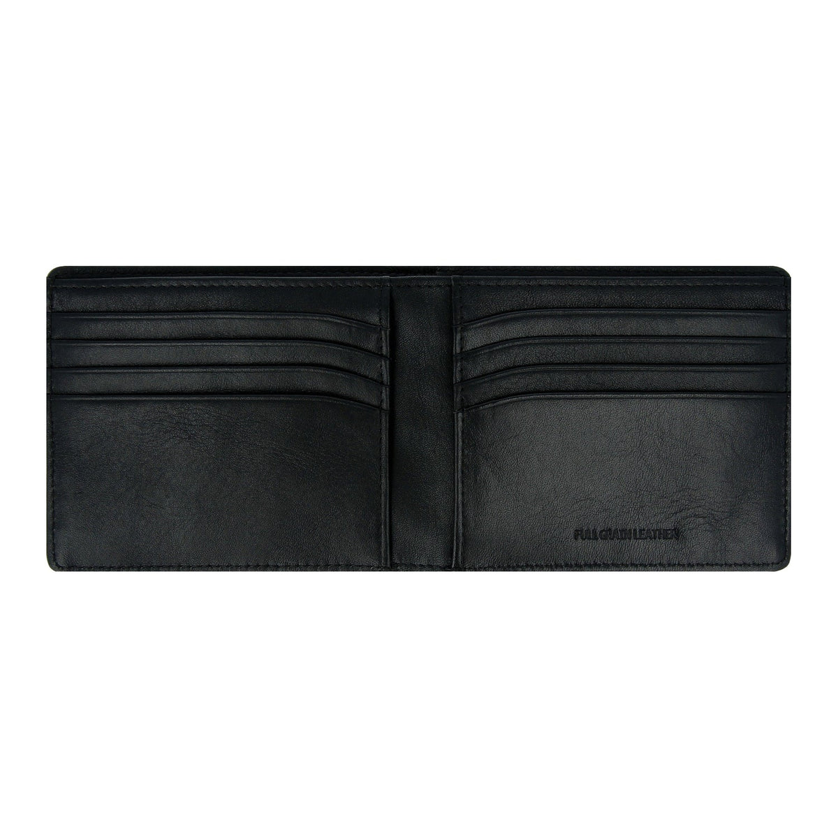 Crossing Vintage Bi-Fold Leather Wallet - Black