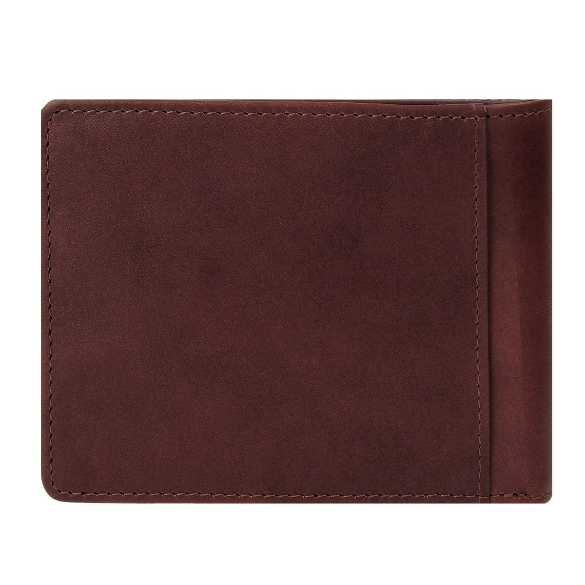 Crossing Vintage Bi-Fold Leather Wallet With Coin Pocket - Black