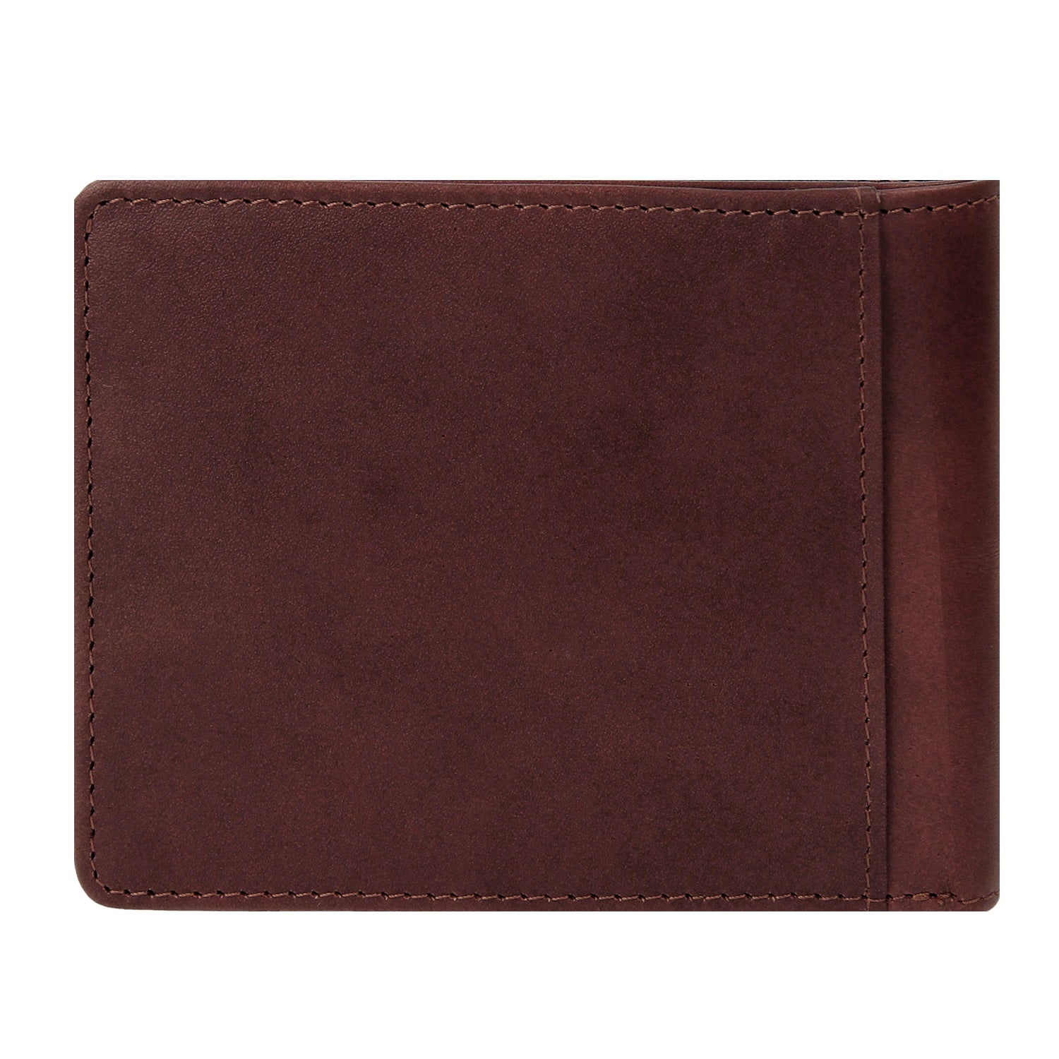 Crossing Vintage Bi-Fold Leather Wallet With Coin Pocket - Black