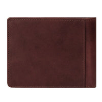 Crossing Vintage Bi-Fold Leather Wallet With Coin Pocket - Black