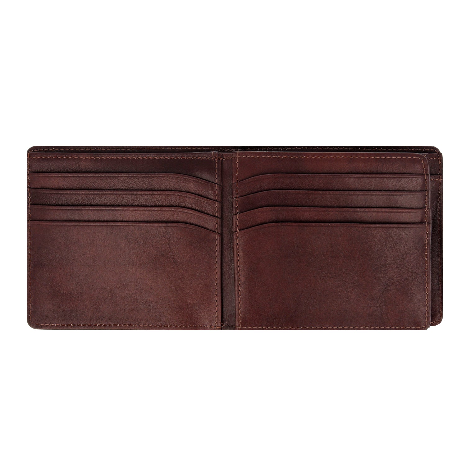 Crossing Vintage Bi-Fold Leather Wallet With Flap And Coin Pouch - Kastine