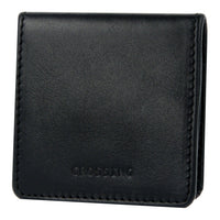 Crossing Vintage Leather Coin Pouch - Black