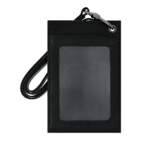Crossing Vintage Leather Lanyard - Black