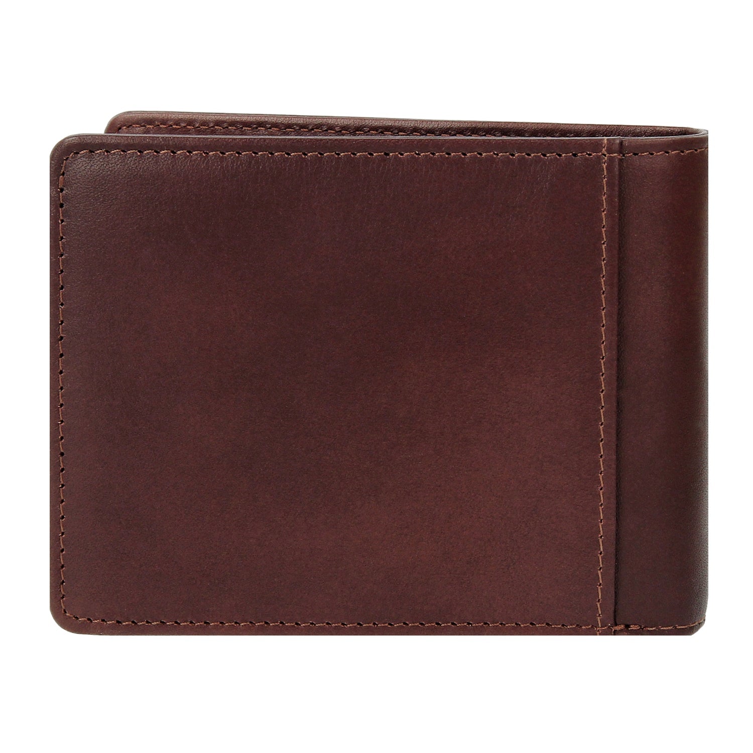 Crossing Vintage Slim Leather Wallet With Coin Pocket [5 Card Slots] - Kastine
