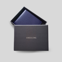 Crossing Elite Leather Lanyard - Black