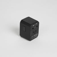 Crossing World Travel Adaptor with 4 X USB and 1 X USB-C - Black