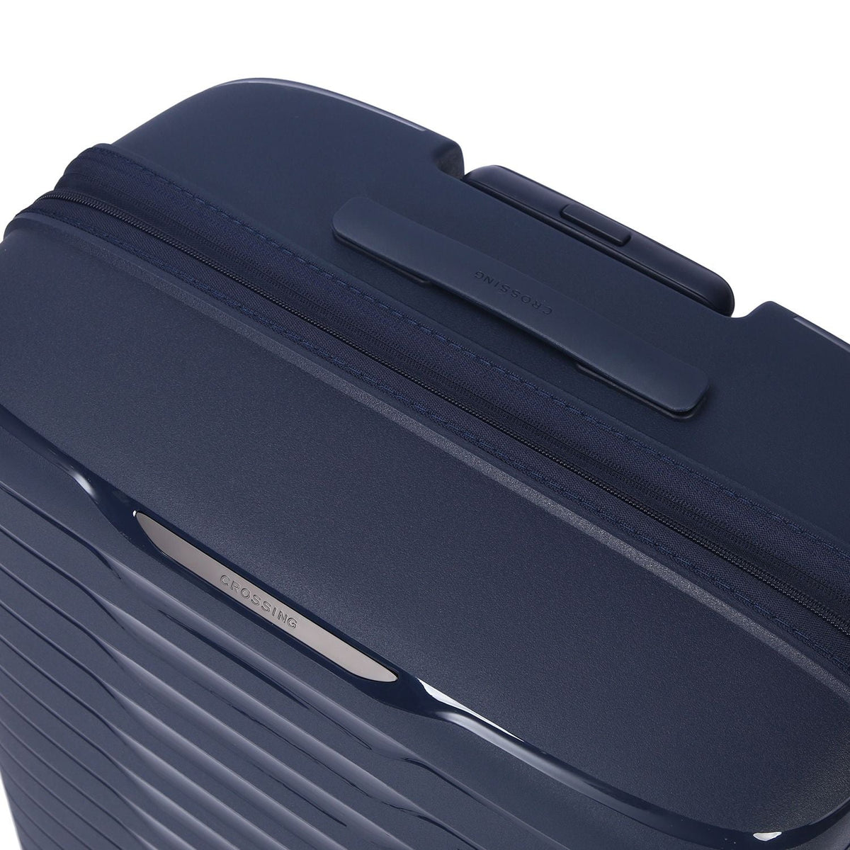 Crossing LYTE Polypropylene Large Expandable Luggage - Navy