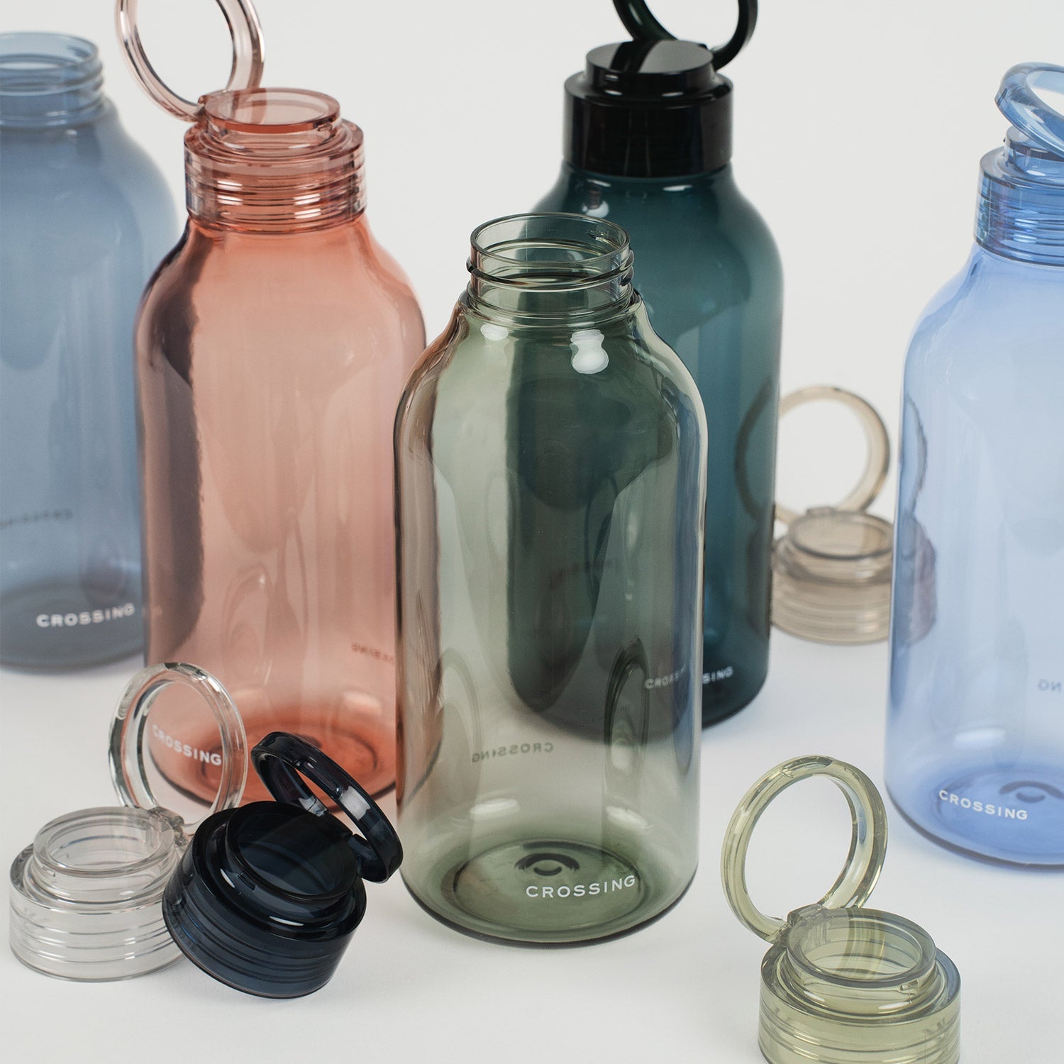Crossing Lucid Tritan Bottle 750ml - Heirloom Blue