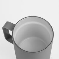 Crossing Neo Insulated S/S Ceramic Mug W Handle And Lid 420ml - Ash