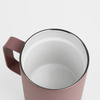 Crossing Neo Insulated S/S Ceramic Mug W Handle And Lid 420ml - Dusty Rose
