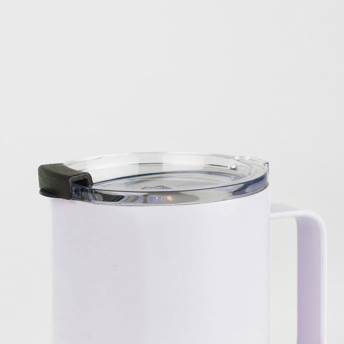 Crossing Neo Insulated S/S Ceramic Mug W Handle And Lid 420ml - Lilac