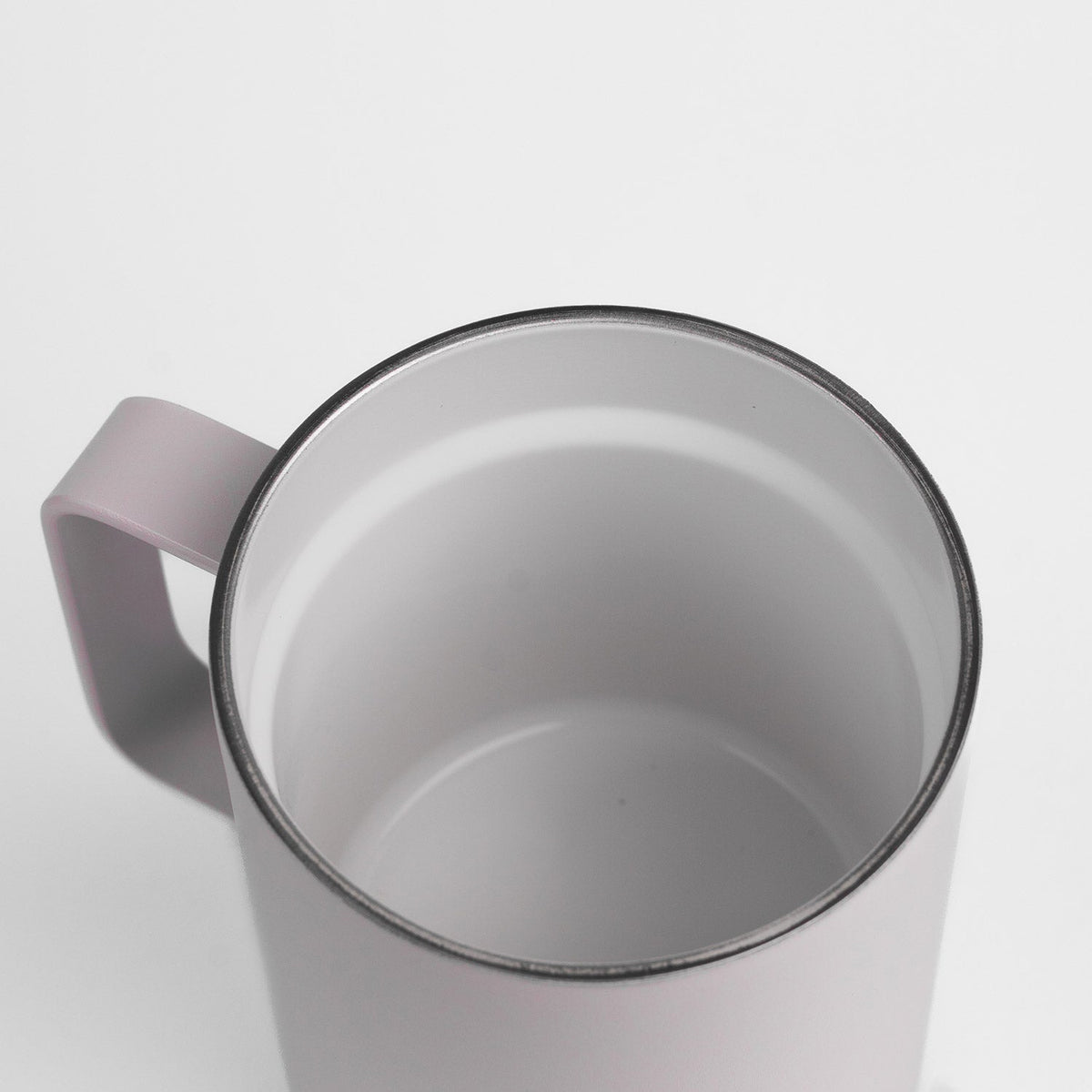Crossing Neo Insulated S/S Ceramic Mug W Handle And Lid 420ml - Lilac