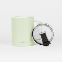 Crossing Neo Insulated S/S Ceramic Mug W Handle And Lid 420ml - Pistachio
