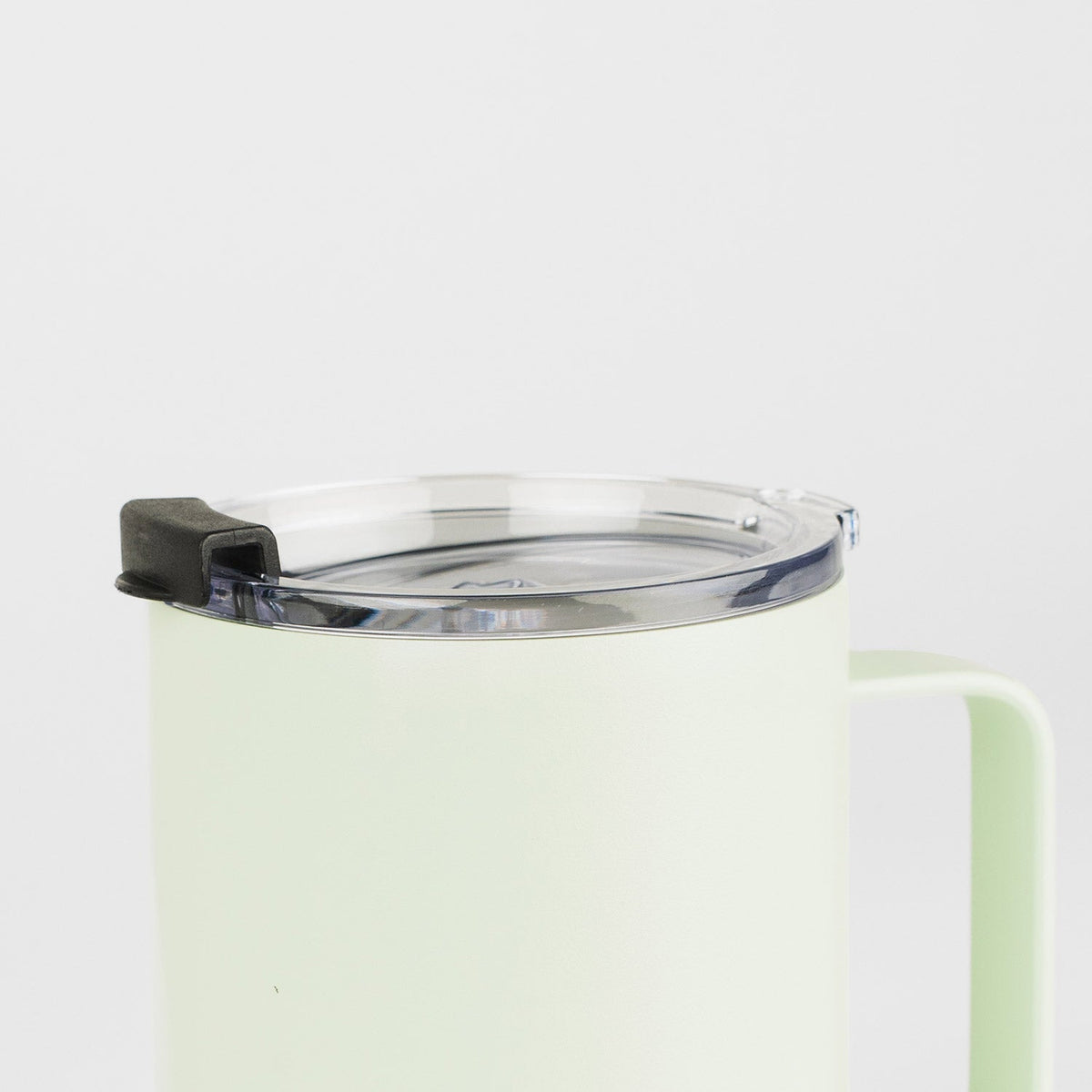 Crossing Neo Insulated S/S Ceramic Mug W Handle And Lid 420ml - Pistachio