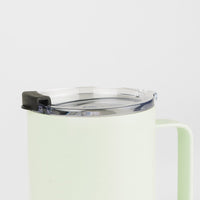 Crossing Neo Insulated S/S Ceramic Mug W Handle And Lid 420ml - Pistachio