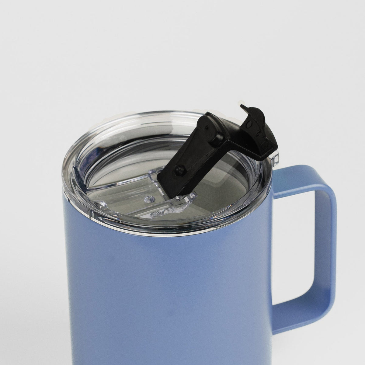 Crossing Neo Insulated S/S Ceramic Mug W Handle And Lid 420ml - Sailor Blue