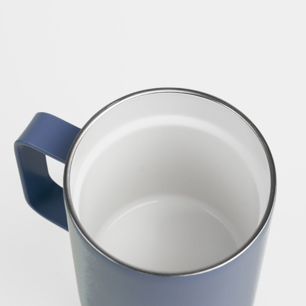 Crossing Neo Insulated S/S Ceramic Mug W Handle And Lid 420ml - Sailor Blue