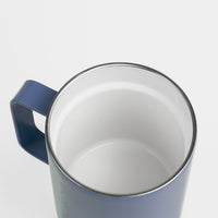 Crossing Neo Insulated S/S Ceramic Mug W Handle And Lid 420ml - Sailor Blue