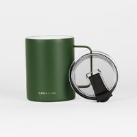 Crossing Neo Insulated S/S Ceramic Mug W Handle And Lid 420ml - Squash