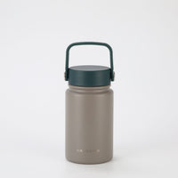 Crossing Urban Ceramic S/S Insulated Flat Cap Bottle With Handle 400ml - Latte Squash (Mix)