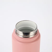 Crossing Urban Ceramic S/S Insulated Flat Cap Bottle With Handle 600ml - Dusty Rose Pistachio (Mix)