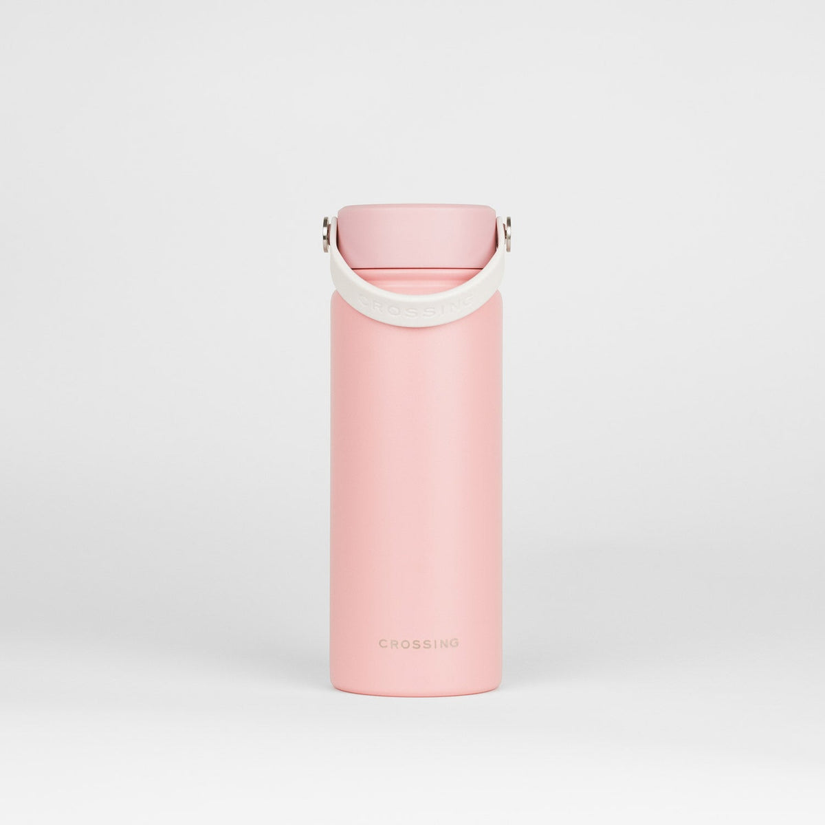 Crossing Urban Insulated S/S Bottle W Handle 540ml - Dusty Rose