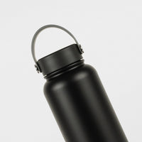 Crossing Urban Insulated S/S Bottle W Handle 950ml - Ebony