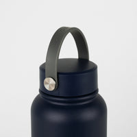 Crossing Urban Insulated S/S Bottle W Handle 950ml - Ink Blue