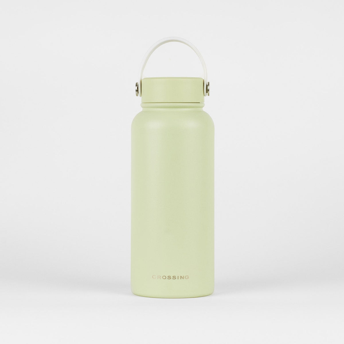 Crossing Urban Insulated S/S Bottle W Handle 950ml - Pistachio