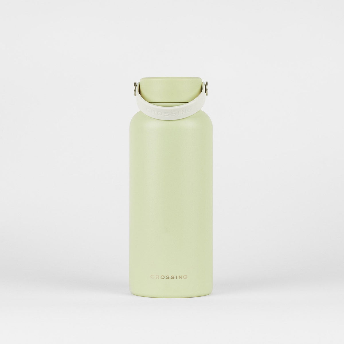 Crossing Urban Insulated S/S Bottle W Handle 950ml - Pistachio