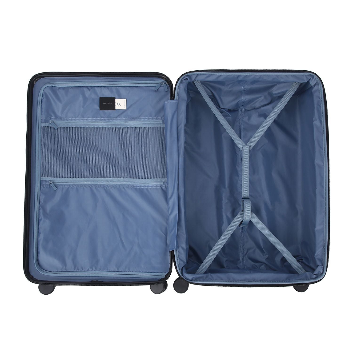 Crossing VIVE Polycarbonate Expandable Large Luggage T30 - Black