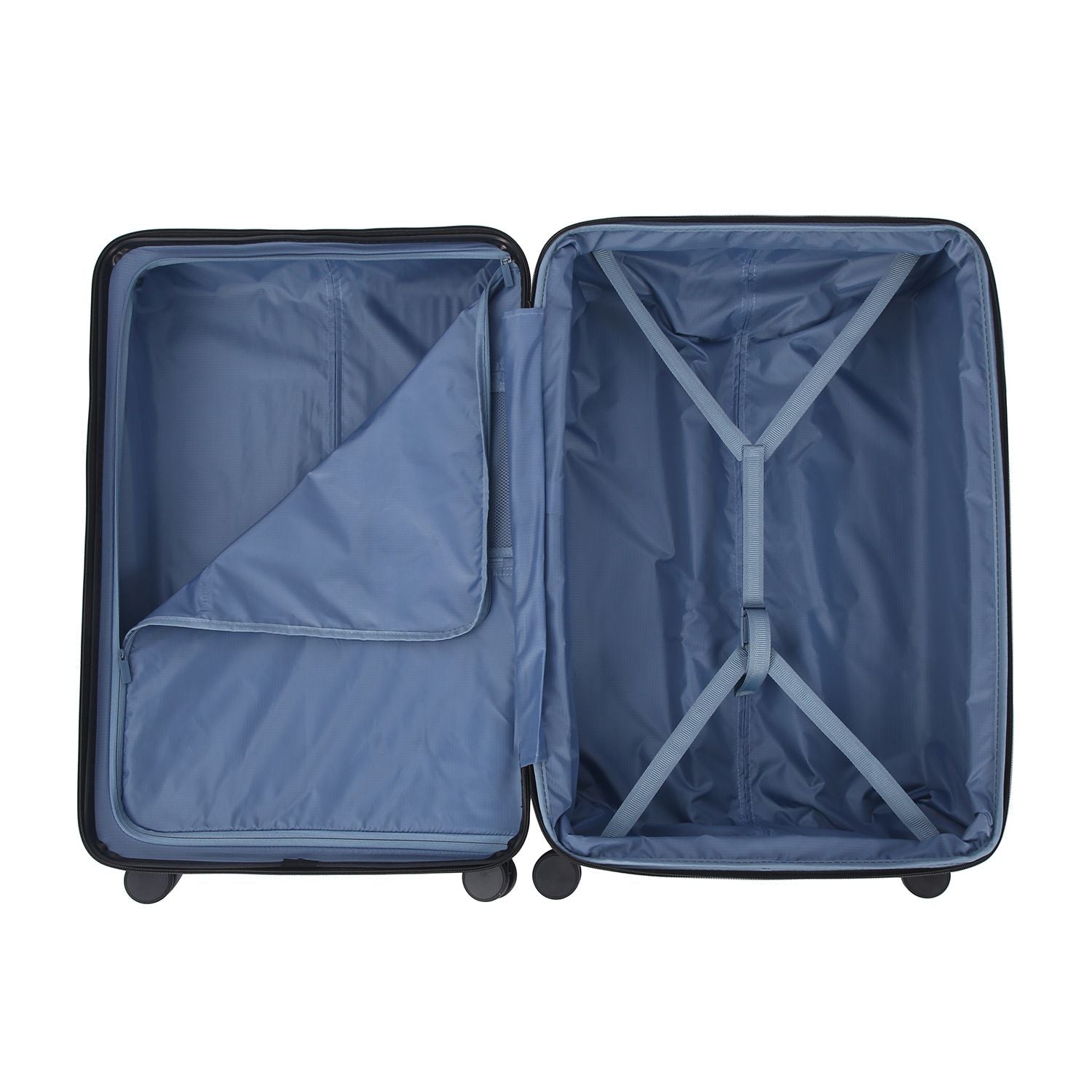 Crossing VIVE Polycarbonate Expandable Large Luggage T30 - Black