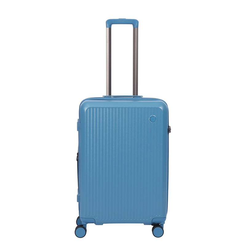 Crossing VIVE Polycarbonate Expandable Medium Luggage T25 - Blue