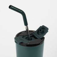 Crossing Volt Insulated Stainless Steel Straw Tumbler 710ML - Squash