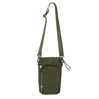 Crossing Water Bottle Crossbody Bag With Front Pocket 2L V2 - Olive Green