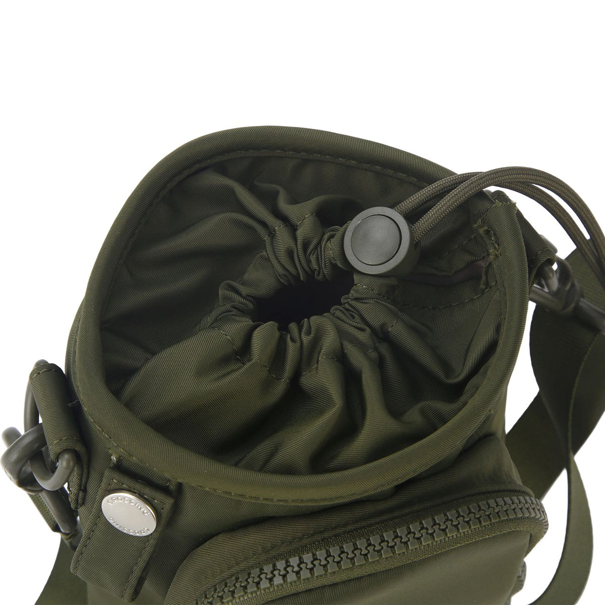 Crossing Water Bottle Crossbody Bag With Front Pocket 2L V2 - Olive Green