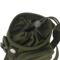 Crossing Water Bottle Crossbody Bag With Front Pocket 2L V2 - Olive Green