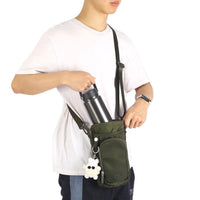 Crossing Water Bottle Crossbody Bag With Front Pocket 2L V2 - Olive Green