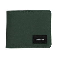 Crossing Bifold Wallet with Coin Pocket RFID - Green