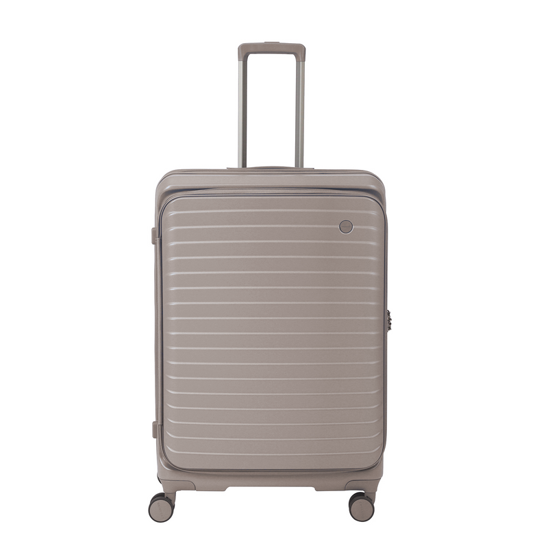 CROSSING INVI 30" Large Expandable Luggage With Front & Middle Access V3 - Latte