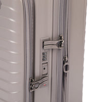 CROSSING INVI 20" Carry On Expandable Luggage With Front & Middle Access V3 - Latte