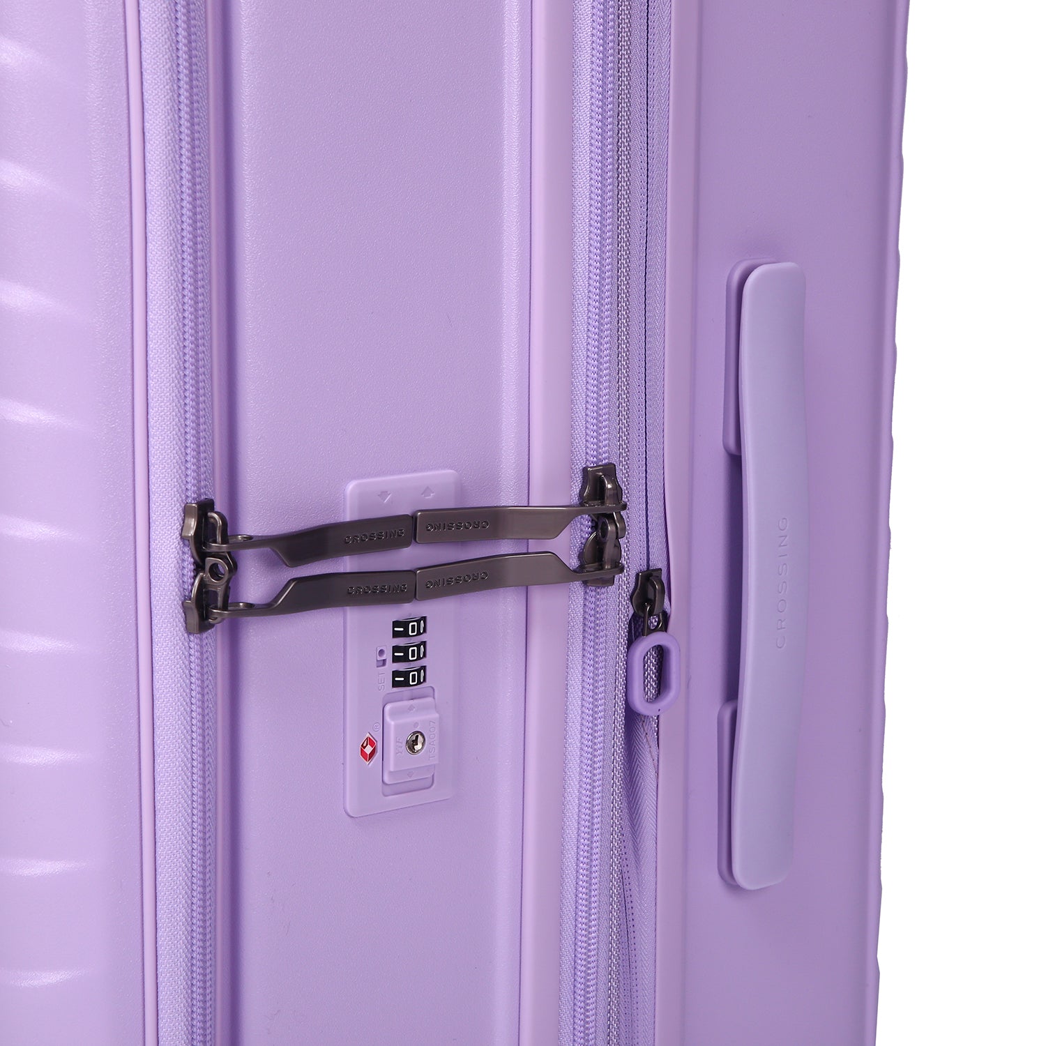 CROSSING INVI 30" Large Expandable Luggage With Front & Middle Access V3 - Lilac