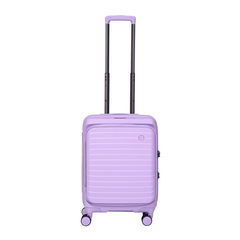 CROSSING INVI 20" Carry On Expandable Luggage With Front & Middle Access V3 - Lilac