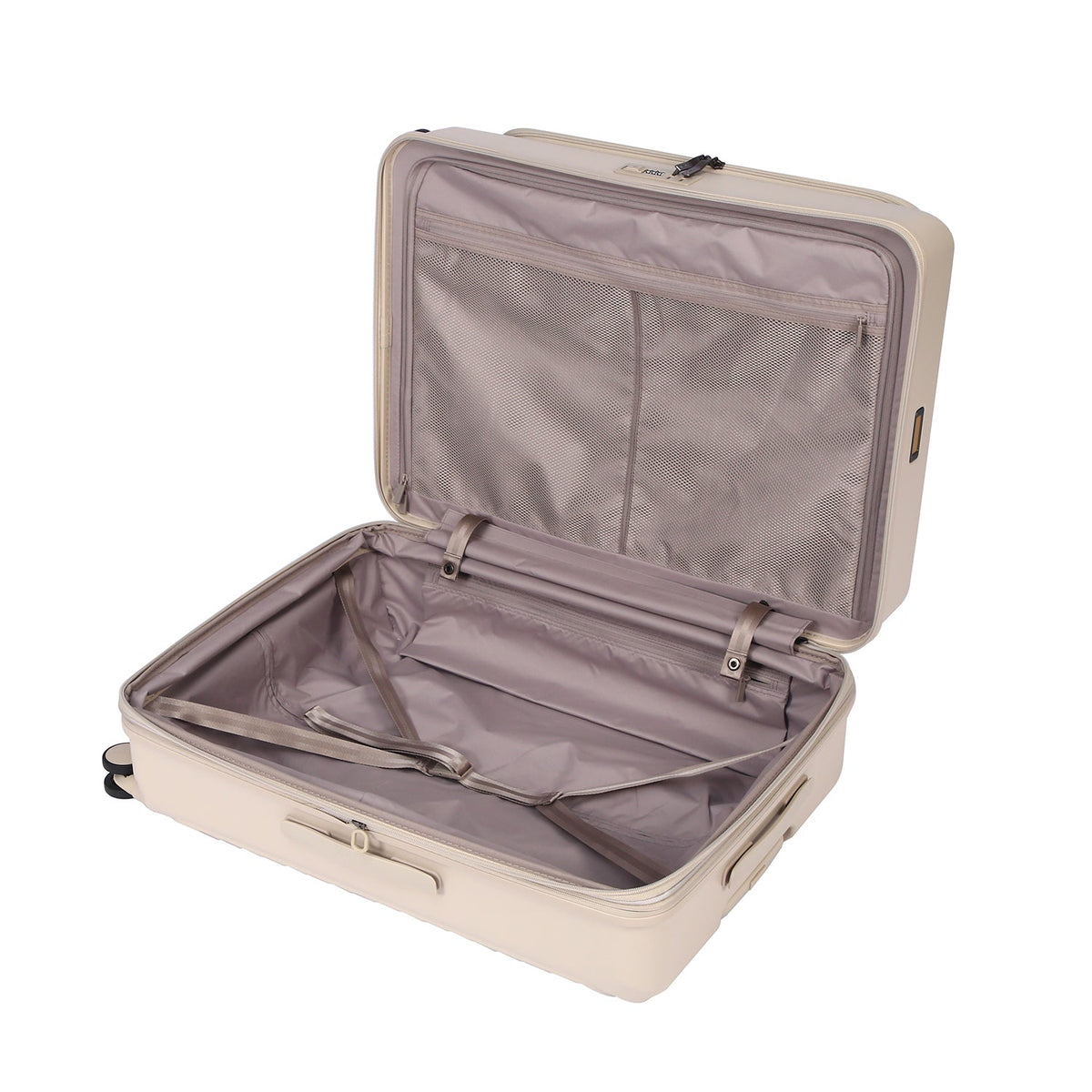 CROSSING INVI 30" Large Expandable Luggage With Front & Middle Access V3 - Sandwhite